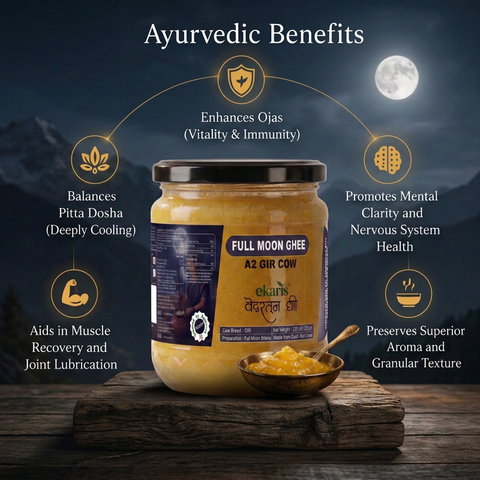 Ekaris A2 Full Moon Ghee (Purnima Ghee) - 500 ml