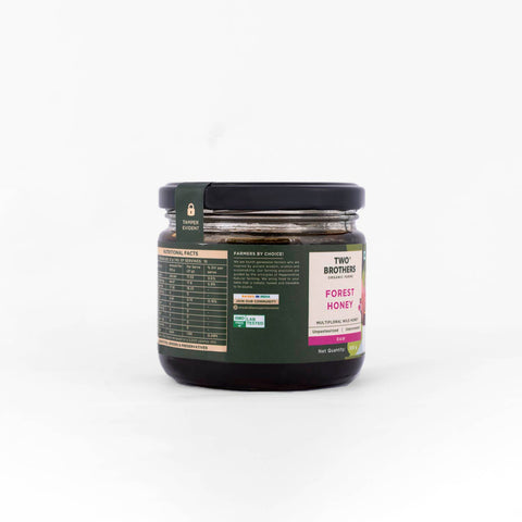Forest Honey 350g | Raw, Unprocessed, Natural, Wild, and Unfiltered Honey