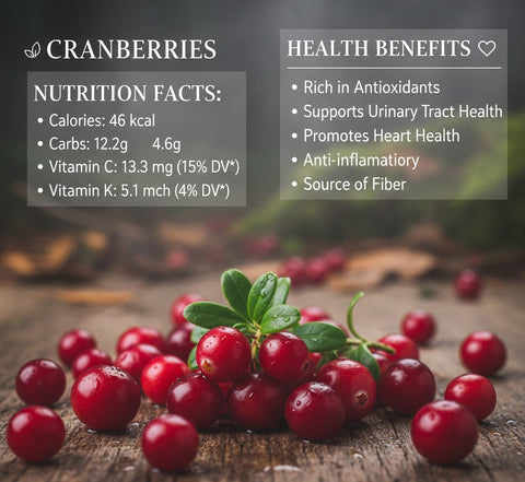 Cranberries from  Netherlands