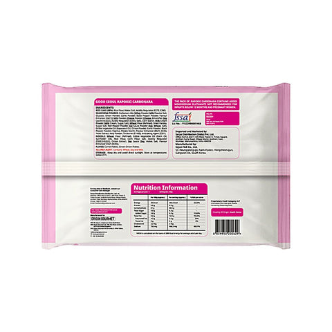 Good Seoul Rapokki Carbonara 132g x 18
