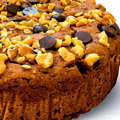 English Whole Wheat Date & Walnut Cake (Delivered Separately Next Day)