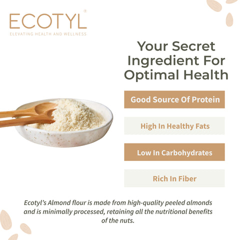 Ecotyl Natural Almond Flour (Blanched) 200 grams