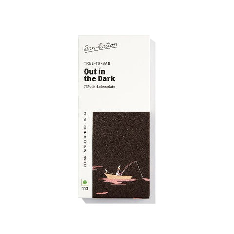 Out in the Dark - 73% Dark Chocolate Net Weight: 55gms