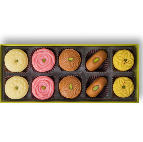 ASSORTED BOX OF 10 - PEDA BOX (Delivered Separately)