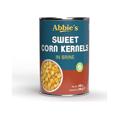 Abbie's Canned Corn Kernal in Brine 400g