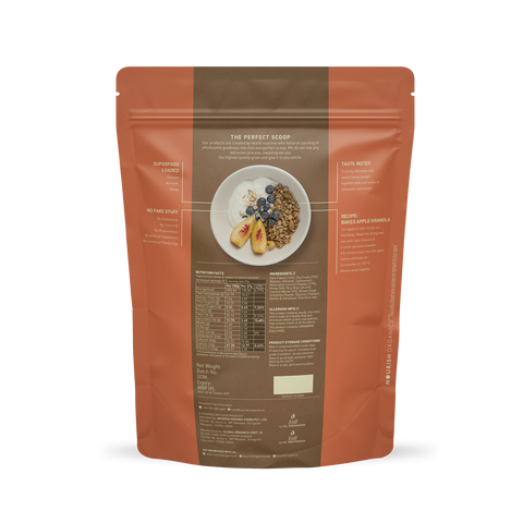 Nourish Organics Cinnamon Oats Granola 270grams