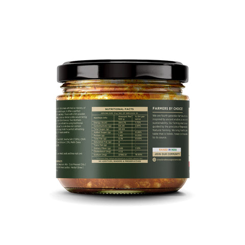 Lemon Pickle Sweet and Sour 300g | Oil Free & Vinegar Free Lime Pickle