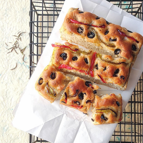 Sourdough Focaccia Flat Bread