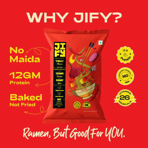 Jify Korean Ramen, Chilli Flavour 72grams
