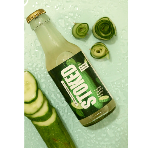 Stoked Kombucha Kool Kaffir Kucumber 200 ml