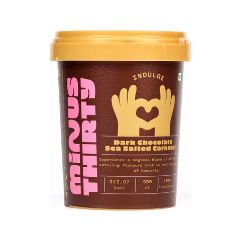 Minus30 Dark Chocolate Sea Salted Caramel 500ml