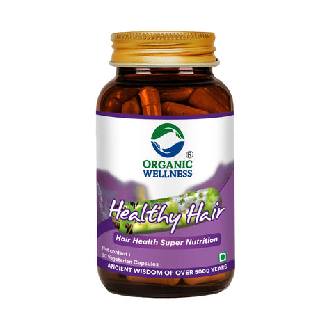 Organic Wellness Healthy Hair 90 Capsules