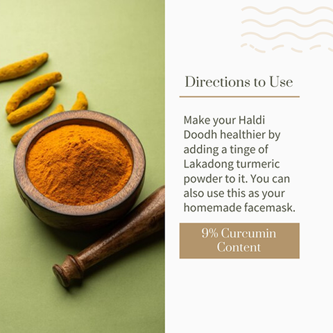 Lakadong Turmeric Powder