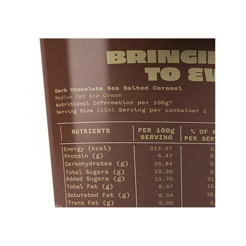 Minus30 Dark Chocolate Sea Salted Caramel 115ml