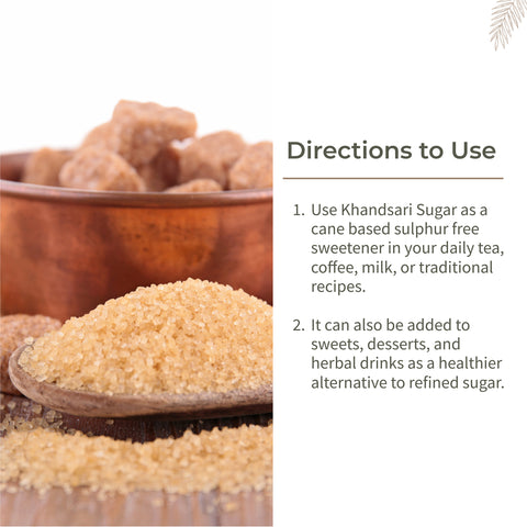 Ecotyl Khandsari Sugar | Unrefined Natural Sweetener | Rich in Malth | 200g