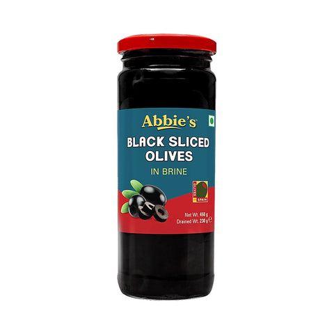 Abbie's Olives Black Sliced 450g
