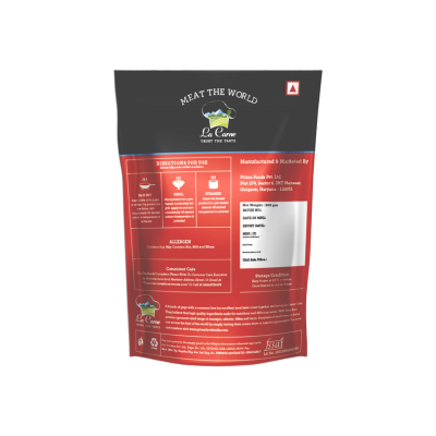 La Carne Chicken Hot & Spicy Seekh Kebab 500g