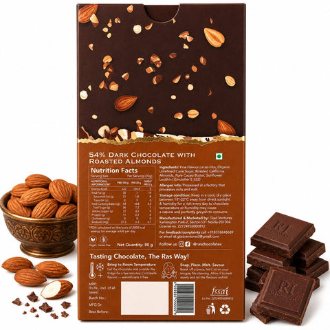 54% Dark Roasted Almond