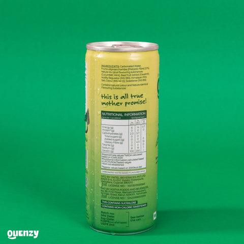 Quenzy Cucumber mint Prebiotic soda