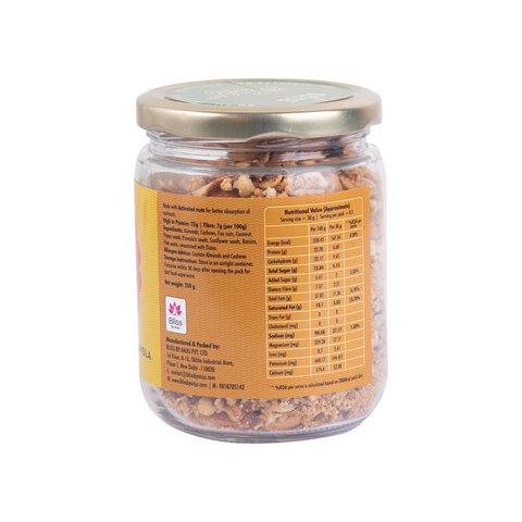 Almond  Makhana Granola with Dates