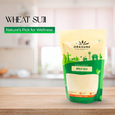 Orasure Organics Wheat Suji