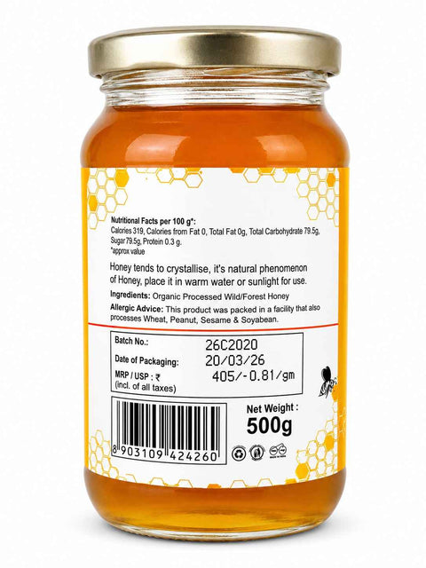 Down to Earth Honey 500grams