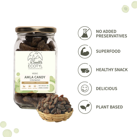Ecotyl Amla Candy (Chatpata) 250 grams