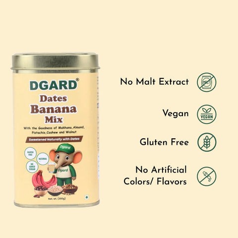 DGARD Dates Banana Mix 200 grams