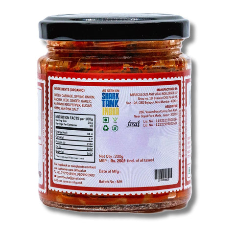 MAVI's Pantry Vegan Kimchi 200g