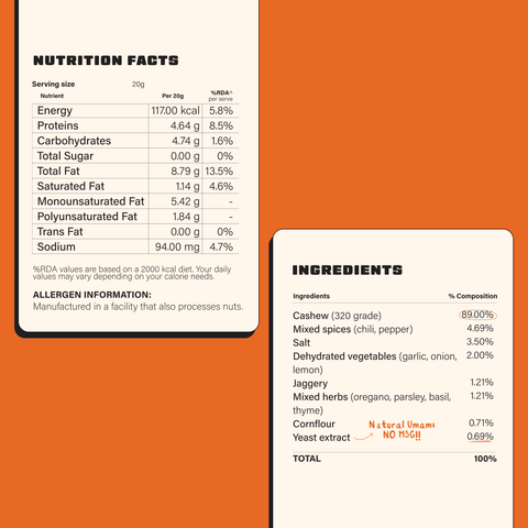 Peri Peri Cashews