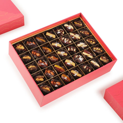 Royale 35 Pcs Assorted Stuffed Dates (Delivered Separately Next Day)