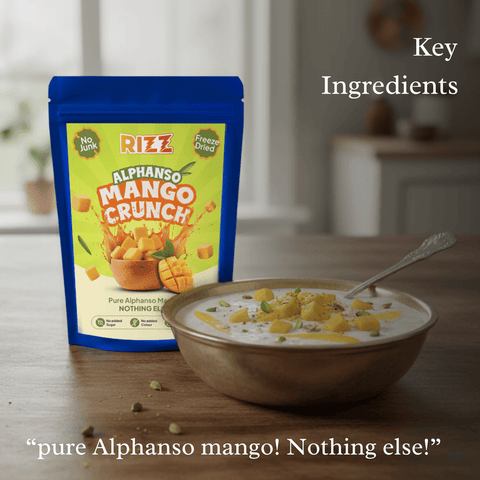 Alphanso Mango Crunch (Freeze dried)