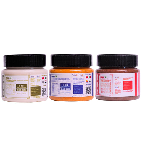 Gourmet 3 Dips Combo – Ema Datshi (Bhutan), Gochujang (Korea), Dochi Black Bean (China) | Ready-to-Eat (Pack of 3) (100 gms each)