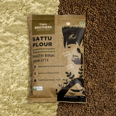 Sattu Atta 1 kg | Made Using Bengal Gram