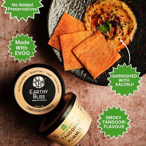 Earthy Bliss Tandoori Hummus