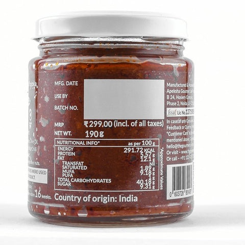 Sundried Tomato Garlic Spread (with Naga Chilli)