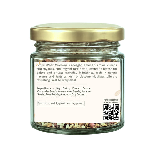 Ecotyl Vedic Mukhwas | Refreshing Mouth Freshener | Nuts & Seeds Mix | 85g