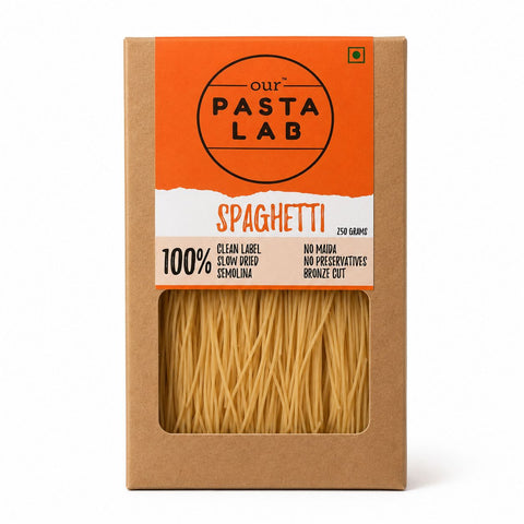 Our Pasta Lab Eggless Semolina Spaghetti 250 grams