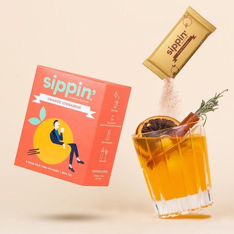 Sippin' Orange cinnamon Drink Mixers (B1G1)