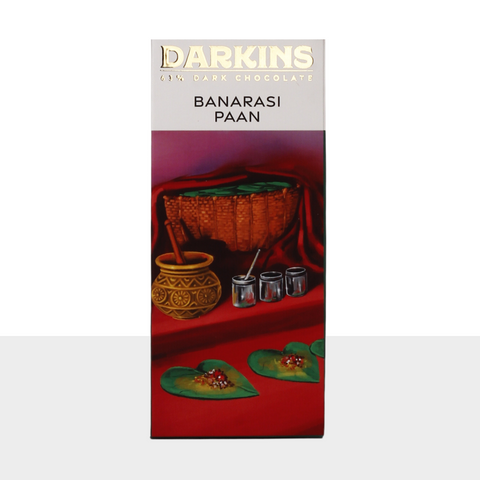 Darkins 63% Artisanal Dark Chocolate with Paan
