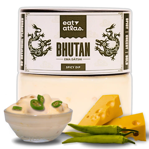 Eat Atlas Bhutan’s Cheesy Spicy Ema Datshi (200 gms)