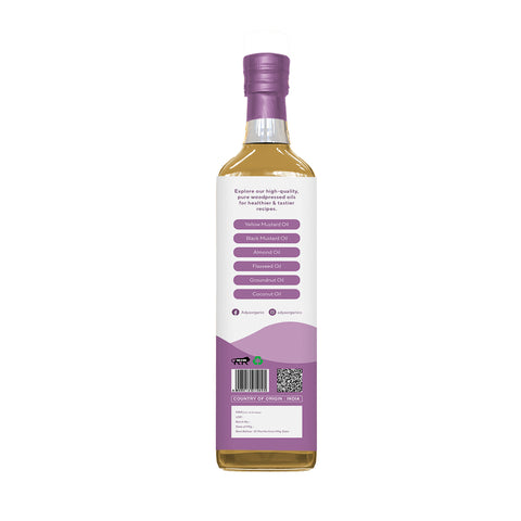 Adya Organics Woodpressed White Sesame Oil
