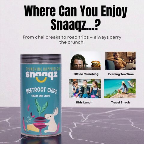 Beetroot chips cream onion