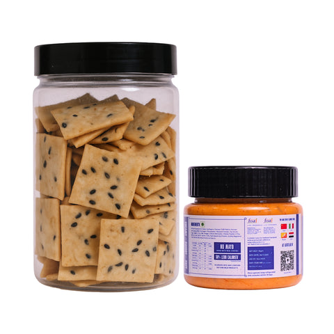 Korea’s Cheesy Gochujang with Lavash Chips
