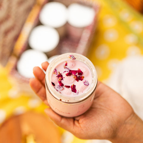 Rose Chenna Payesh (Delivered Separately Next Day)