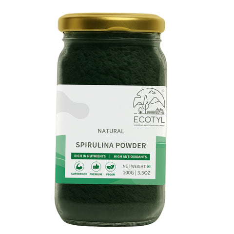 Ecotyl Spirulina Powder | Superfood | High Protein & Nutrients |200g