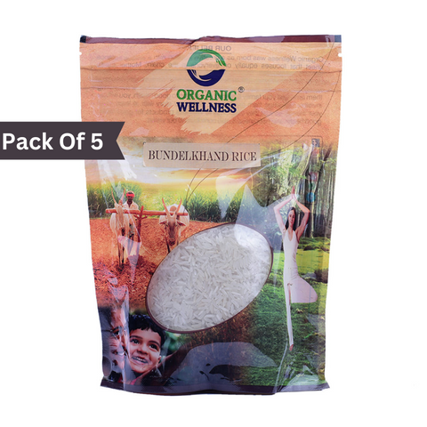 Organic Wellness Bundelkhand Rice (Ram Bhog) (Pack of 5)
