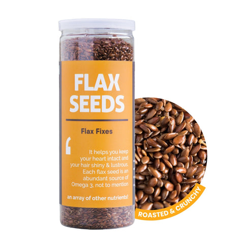 Omay Foods Flax Seeds (Roasted)