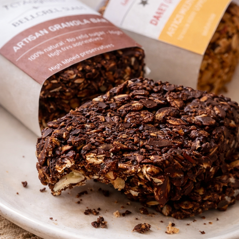 Dark Chocolate Granola Bars (Box of 6 Bars)
