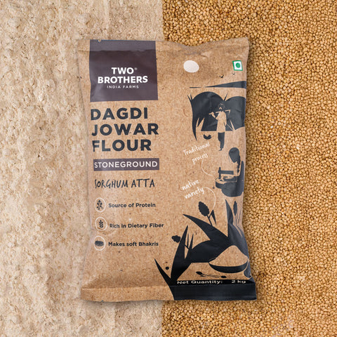 Jowar Atta 2kg | Desi Dagdi Variety